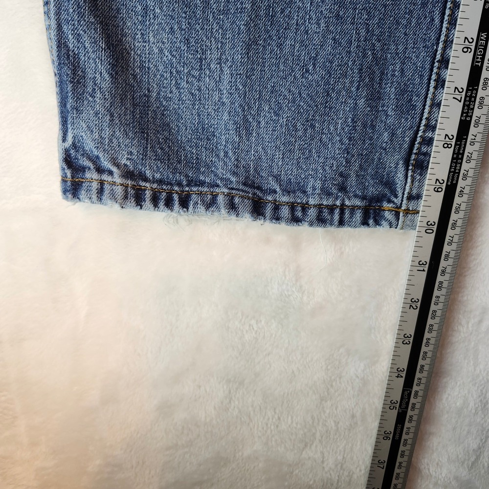 Cinch Green label Men 38x30 Blue Good Straight Leg Western Denim Cotton 38 x 30 - Picture 7 of 16